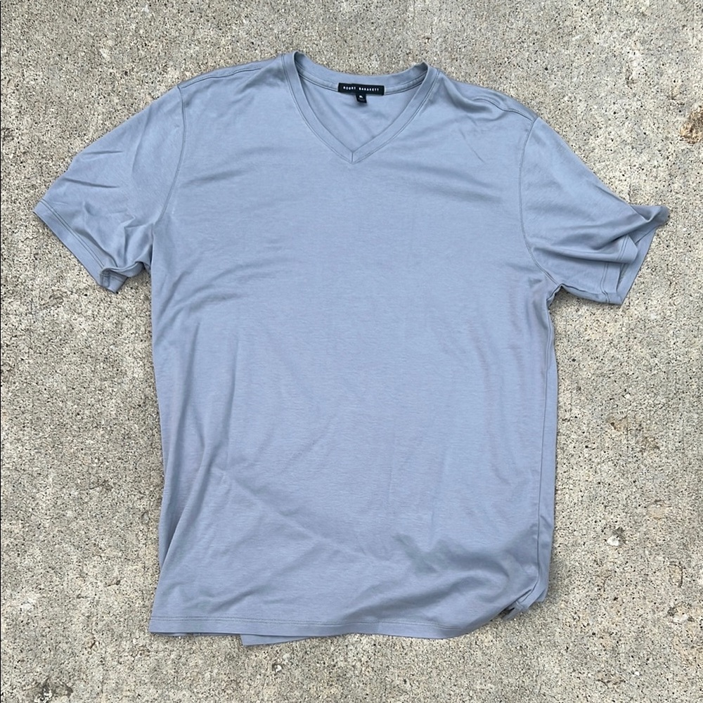 Robert Barakett Blue Short Sleeve Tee